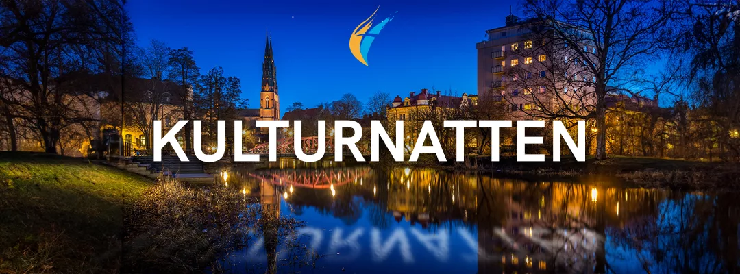 Kulturnatten 9 september 2023 i Uppsala Pingst