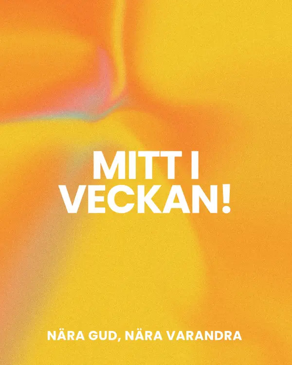 Mitt i veckan - uppsala pingst
